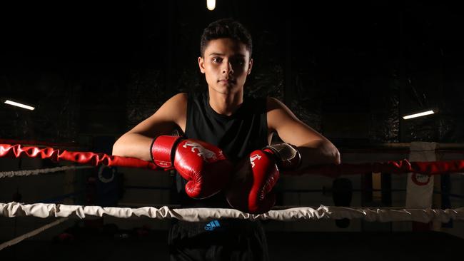 Boxer Jayden Buan is a Blacktown Advocate Junior Sports Star nominee for the 2019 local Sports Stars competition. Pictures: Robert Pozo