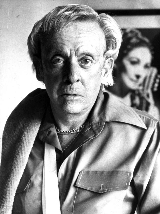 13 October 1980. Dancer Sir Robert Helpmann. Photo: Drew Fitzgibbon