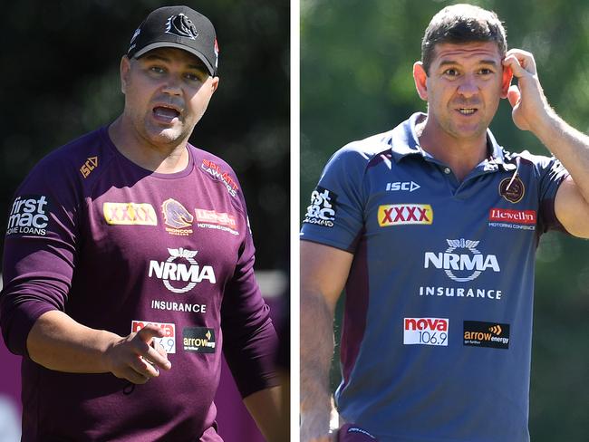 Anthony Seibold and Jason Demetriou have teed off on each other.