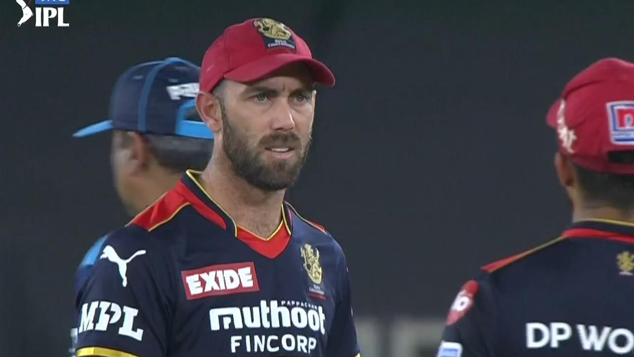 Glenn Maxwell refused to walk despite being bowled. Photo: Fox Sports