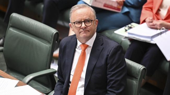 Prime Minister Anthony Albanese is on Sunday set to lay out a plan to save HELP debt holders money. Picture: NewsWire / Martin Ollman