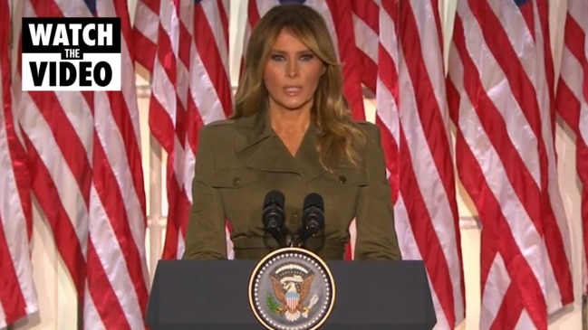 Melania Trump offers sympathy to COVID victims