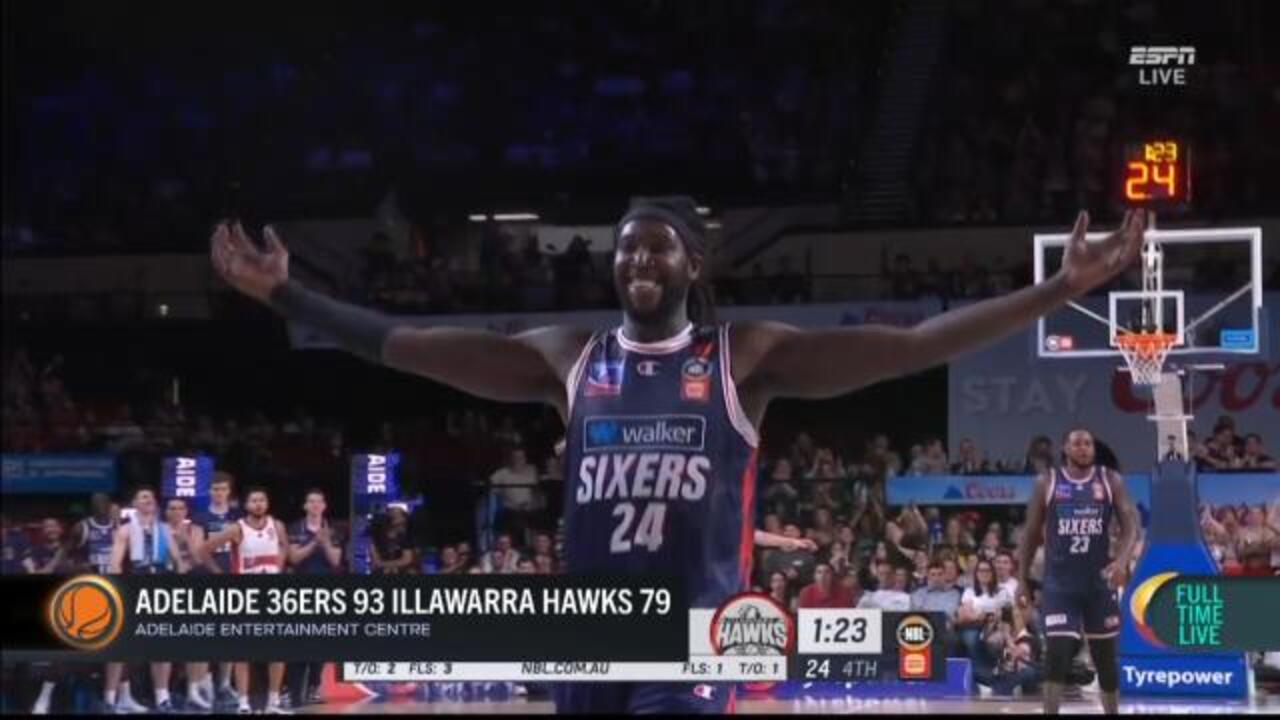 36ers' American stars shine vs Hawks