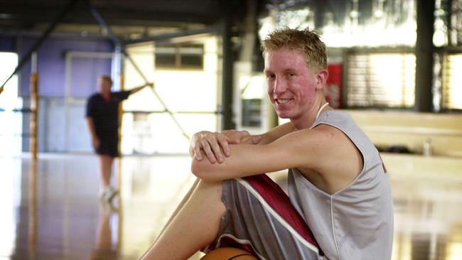 Dwayne Vale during his time at the QLD Academy of sports.