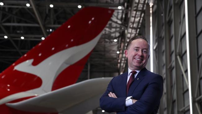 Qantas CEO Alan Joyce. Picture: David Swift.