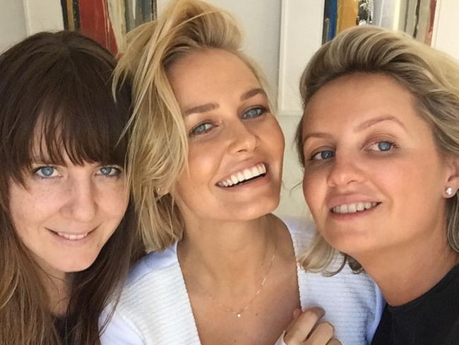 Bingle posted this pic from a shoot on Monday with Sunday Style’s Marina Afonina and make-up artist Victoria Baron.