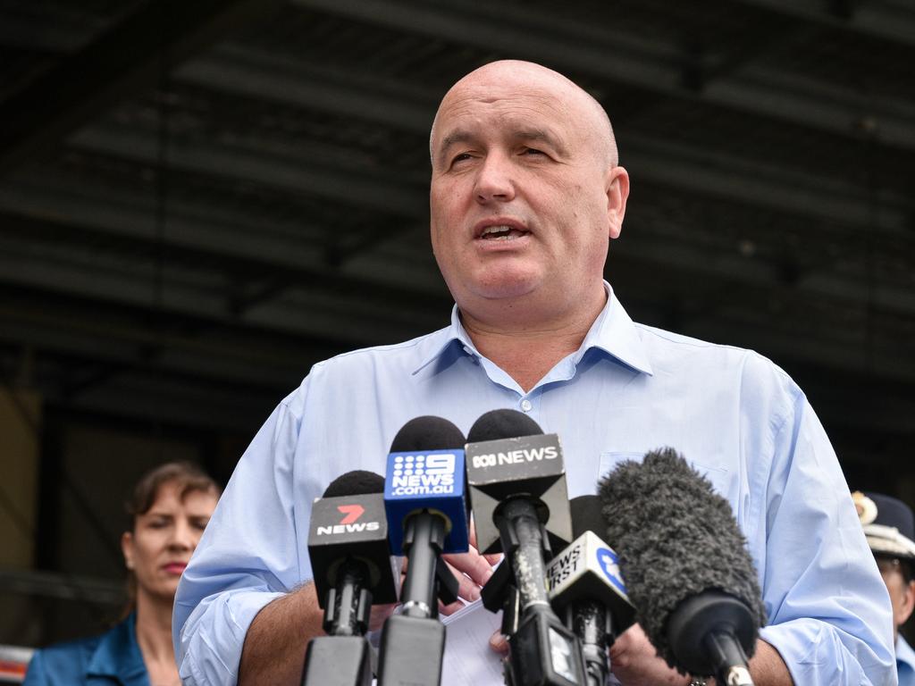NSW Police Minister David Elliott has issued a warning to ‘would-be criminals’. Picture: NCA NewsWire / Flavio Brancaleone