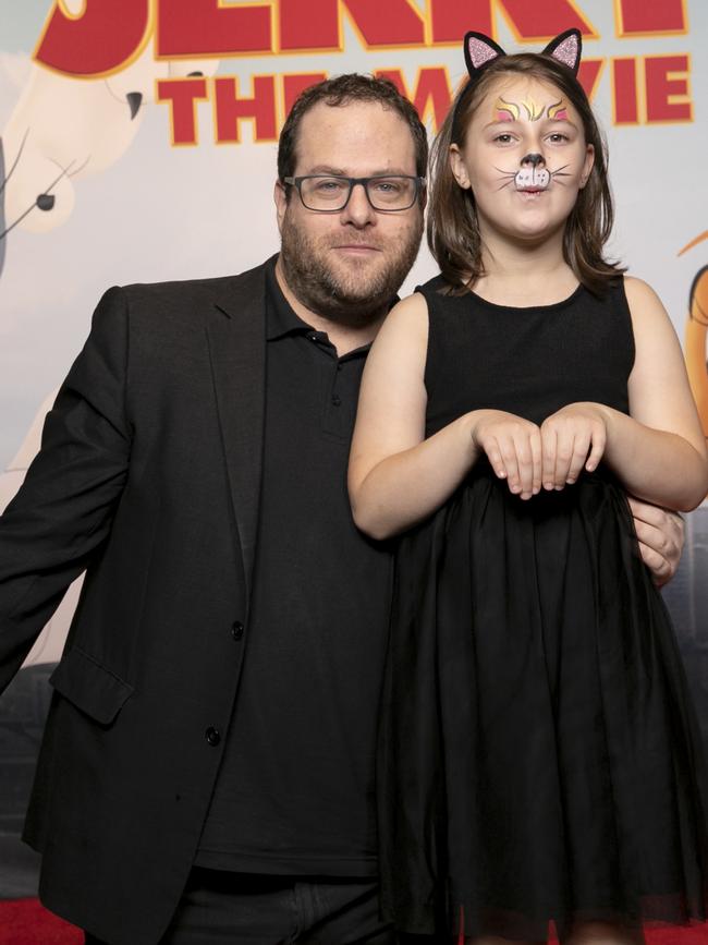 Fred Levit and niece Gal. Picture: Fiona Hamilton Photography