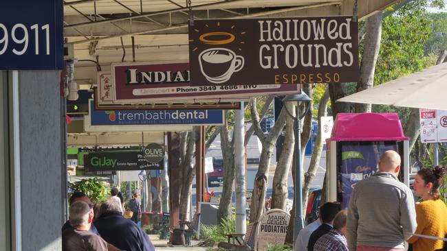 Hallowed Grounds Espresso already brings a lot of customers to Mt Gravatt Central on Logan Rd but more eateries are needed to breathe life back into the area. Photo: Kristy Muir