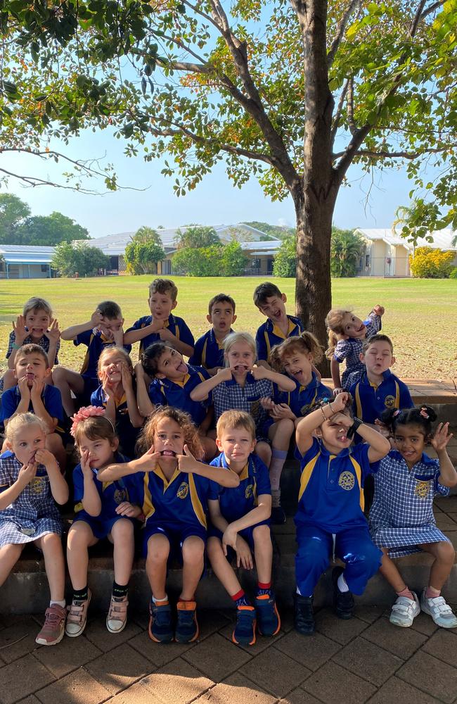 PARAP PRIMARY SCHOOL Transition Spinella. BACK ROW (L-R): Adelaide, Charlie, Ryland, Max, Harry, Willow. MIDDLE ROW (L-R): Iggy, Jade, Terah, River, Violet, Millar. FRONT ROW (L-R): Milly, Charlotte, Archie, Owen, Geet, Aruni. Picture: Miss Spinella