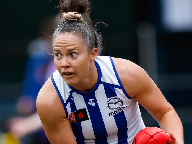 Emma Kearney is an AFLW champion. Picture: Dylan Burns/AFL Photos via Getty Images