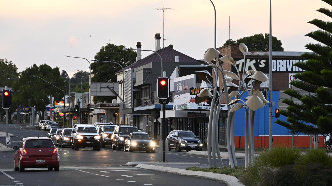 Ruthven Street, Toowoomba. Toowoomba CBD, Toowoomba City,