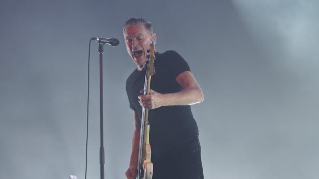 Bryan Adams played to a sold-out Brisbane Entertainment Centre on Thursday night. Picture: Richard Nicholson/Frontier Touring