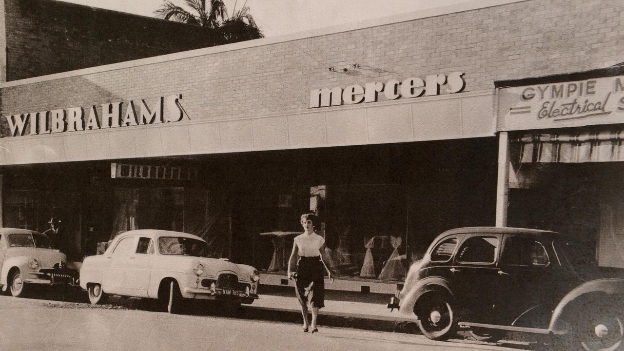 Wilbrahams department store in Mary St in the 1960s.