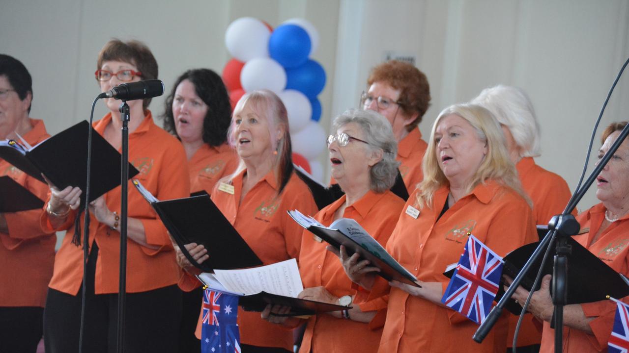 Blackbutt Singers at the Proms in the South Burnett concert in Kingaroy on Sunday, November 17. (Photo: Jessica McGrath)