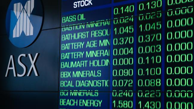 Another strong day for local stocks, buoyed by positive Wall Street moves. Picture: Gaye Gerard