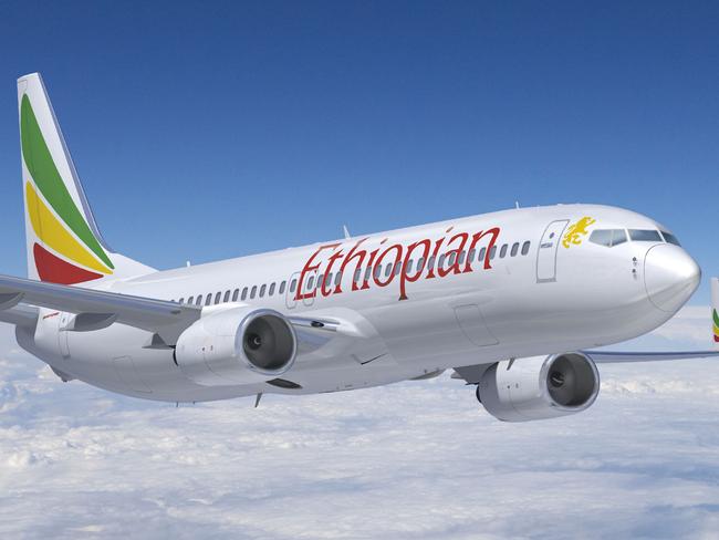 In this photo released by Boeing, an Ethiopian Airlines 737-800 aircraft is shown.