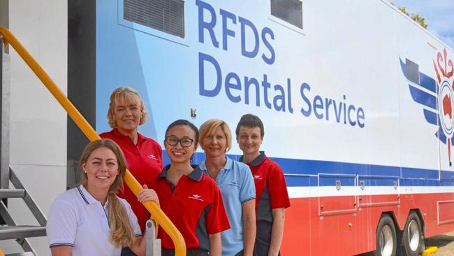 HERE TO HELP: The Royal Flying Doctors Service dentists are in Monto until March 14. Picture: Felicity Ripper