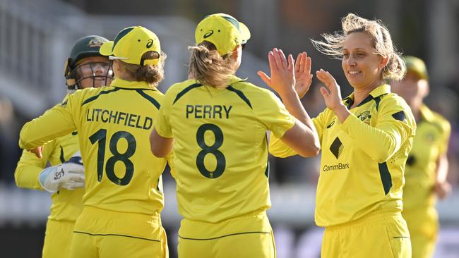 Australia have lost three games in a row. (Photo by Gareth Copley/Getty Images)