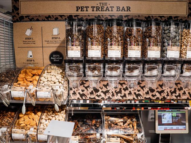 A pet treat bar could also be popular at the new Newport store. Picture: Supplied