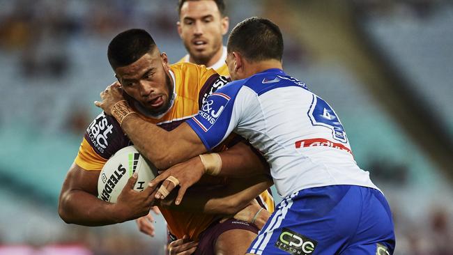 Payne Haas will have a big role to play for the Broncos against the Eels.