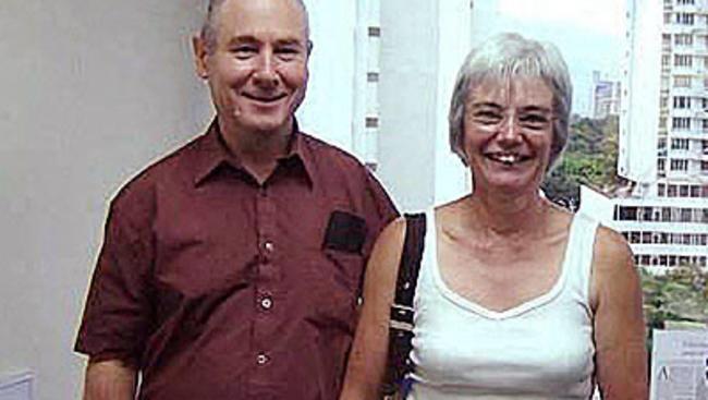 07/12/2007 PIRATE: Website image of british canoeist John Darwin (l) with wife Anne Darwin (c) in Panama. He who was reported missing more than five years ago after the wreckage of his canoe washed up on a beach in northern England. He has since reappeared. person