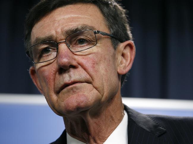 Confident: Air Chief Marshal Angus Houston believes MH370 wreckage will be found off WA coast. Photo: MARIE NIRME