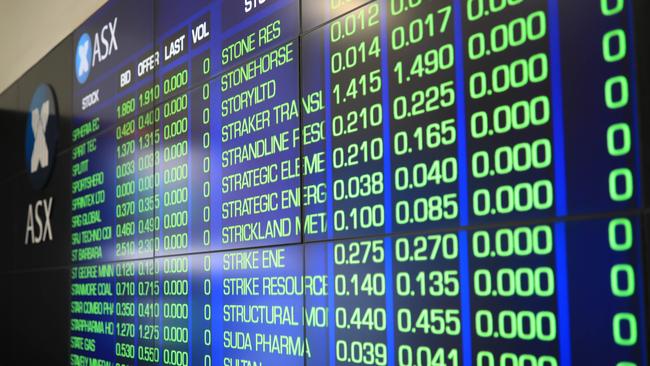 ASX rises to three day high. Picture: NCA NewsWire/Christian Gilles