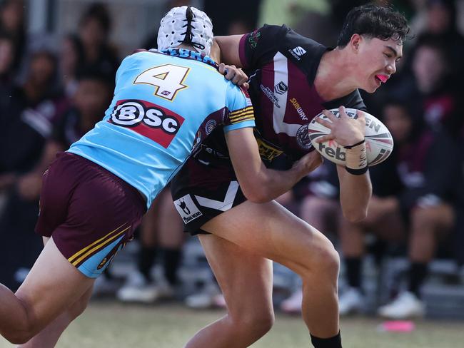 Helensvale’s Disharne Tonihi playing Langer Trophy for Marsden this season. Picture Glenn Hampson.