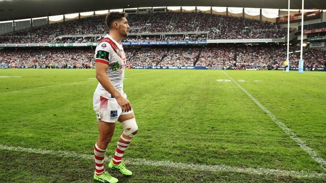 Widdop’s injury could have a big impact on the Dragons’ season. (Ryan Pierse/Getty Images)