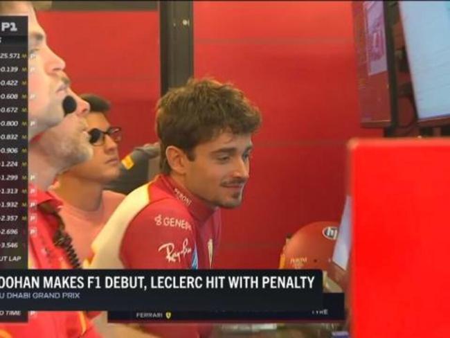 Leclerc hit with penalty in Practice