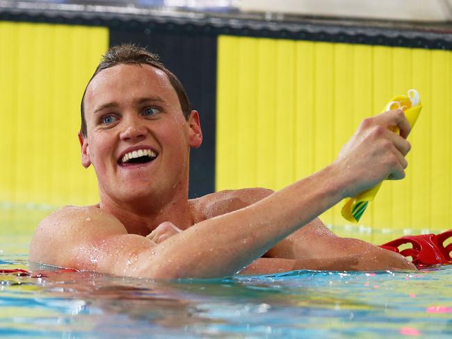 David McKeon was all smiles in Glasgow. Picture: Getty Images