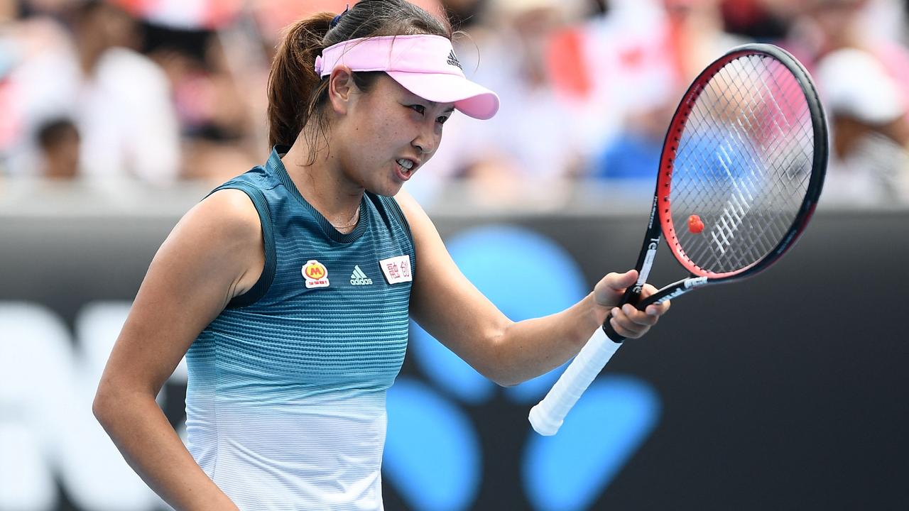 The WTA has threatened to cancel tournaments in China unless Peng’s safety is proven. (Photo by Jewel SAMAD / AFP) /