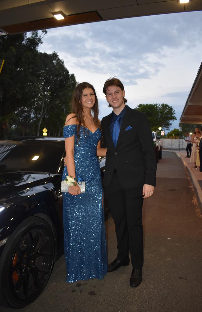 Students at the 2024 Nambour Christian College formal.