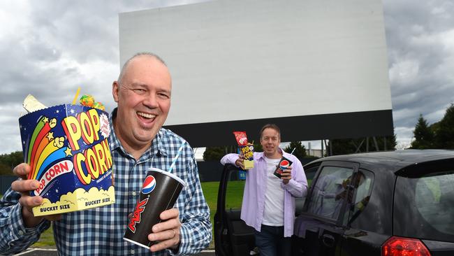 Lunar Drive-In is one of three drive-ins still operating in Melbourne. Picture: Josie Hayden