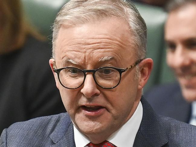 CANBERRA, Australia - NewsWire Photos - June 25, 2024: Prime Minister Anthony Albanese during Question Time at Parliament House in Canberra. Picture: NewsWire / Martin Ollman