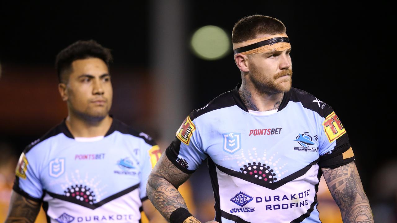 The Sharks will be looking to kickstart their run to the finals against the Rabbitohs.