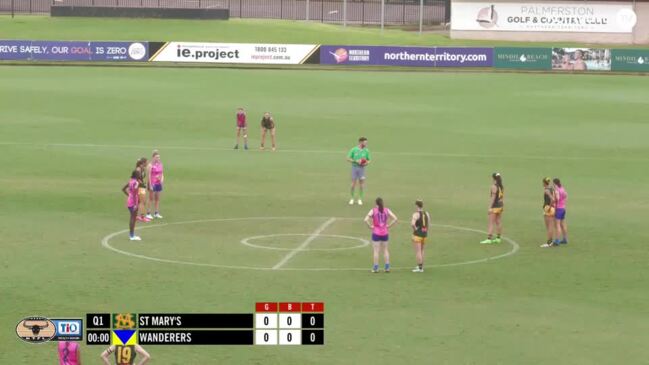 Replay: St Mary's v Wanderers - NTFL Women's Premier League Round 14