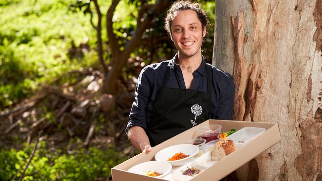 Kane Pollard, chef and owner of The Topiary in Tea Tree Gully, which was voted number one in The Messenger’s poll of best isolation takeaway outlets in the north. Picture: Matt Loxton