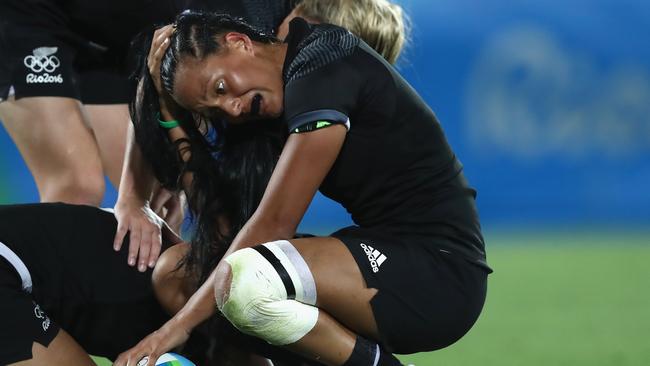 Ruby Tui has come down with the mumps on the eve of the Commonwealth Games. Picture: Getty