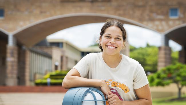 Abelee Stanley is set to study a diploma of arts at Bond University. Photo/Contributed