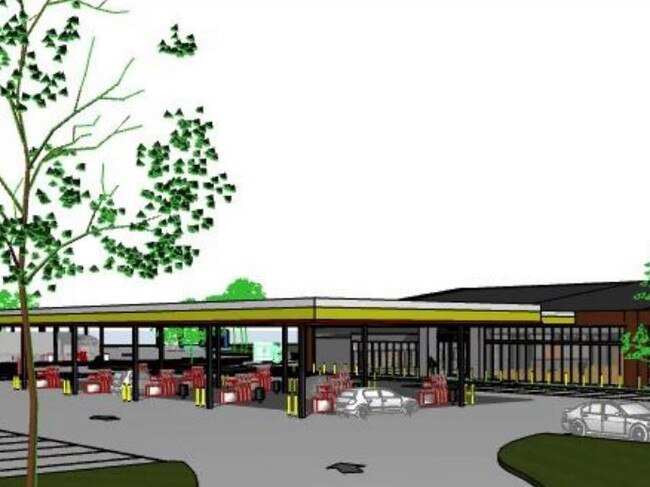 Plans have been lodged for a new service centre at New Italy.