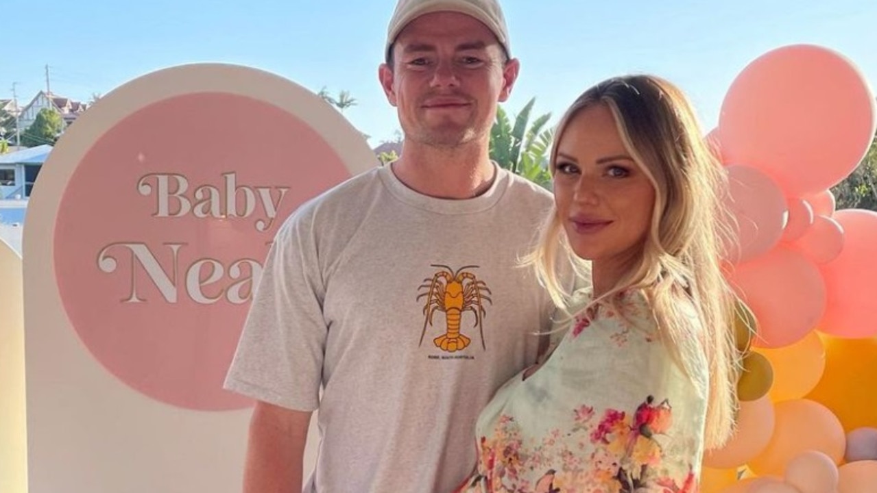 Lachie Neale and Julie Neale are expecting. Photo: Instagram, @jules_neale.