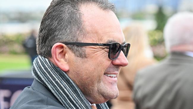 Robbie Griffiths won’t be doing any rain dances in Melbourne any time soon. Picture: Racing Photos via Getty Images.