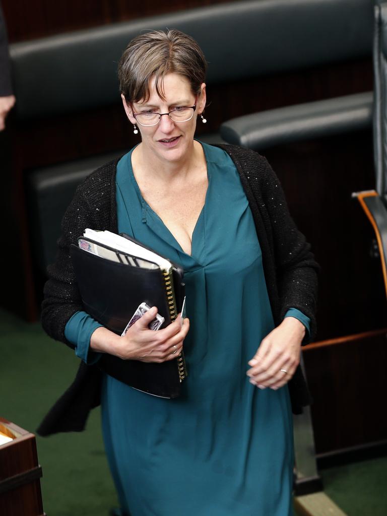 Greens Leader Cassy O’Connor. Picture: KIM EISZELE