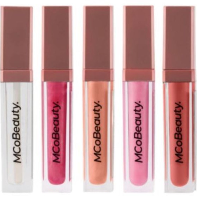 Lip Lights Lip Gloss that are being recalled come in an array of colours. Picture: MCoBeauty