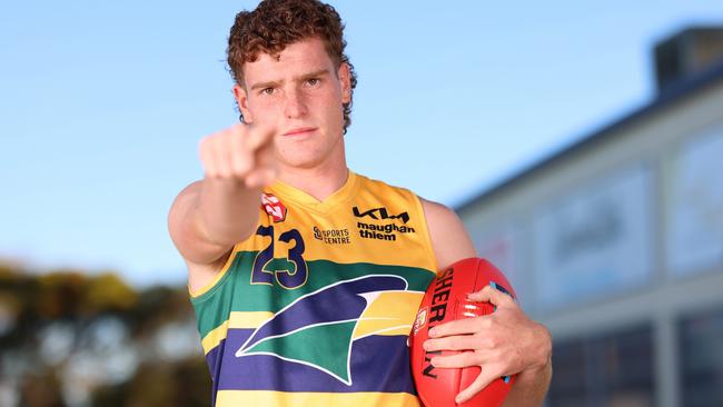 Woodville-West Torrens’ Harry Dodd. Picture: Cory Sutton/SANFL