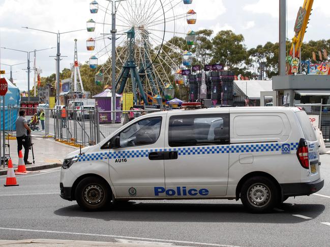 SYDNEY, AUSTRALIA - NewsWire Photos APRIL 4, 2023: The Easter Show will have a bigger police presence after a teenager was murdered last year in the post code gang wars. General photos of the site at Olympic Park today. Picture: NCA NewsWire / David Swift