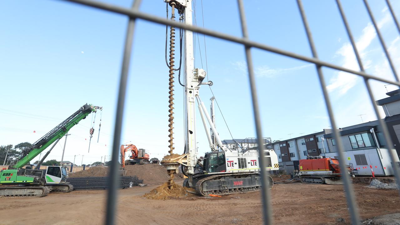 Early works have commenced at the Motif development on York St. Picture: Alan Barber.