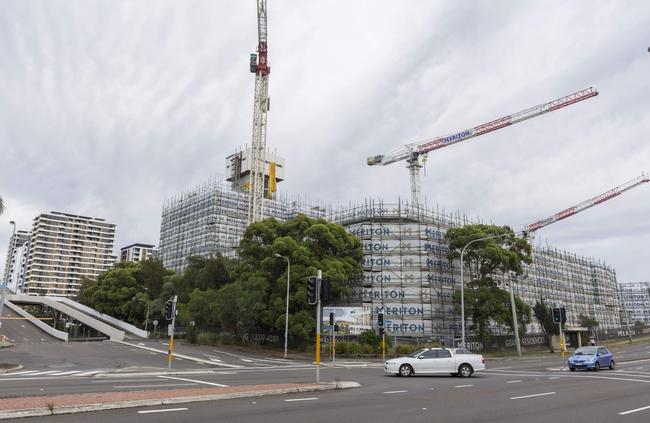 Pagewood Green is the largest residential development in Australia. Picture: Matthew Vasilescu